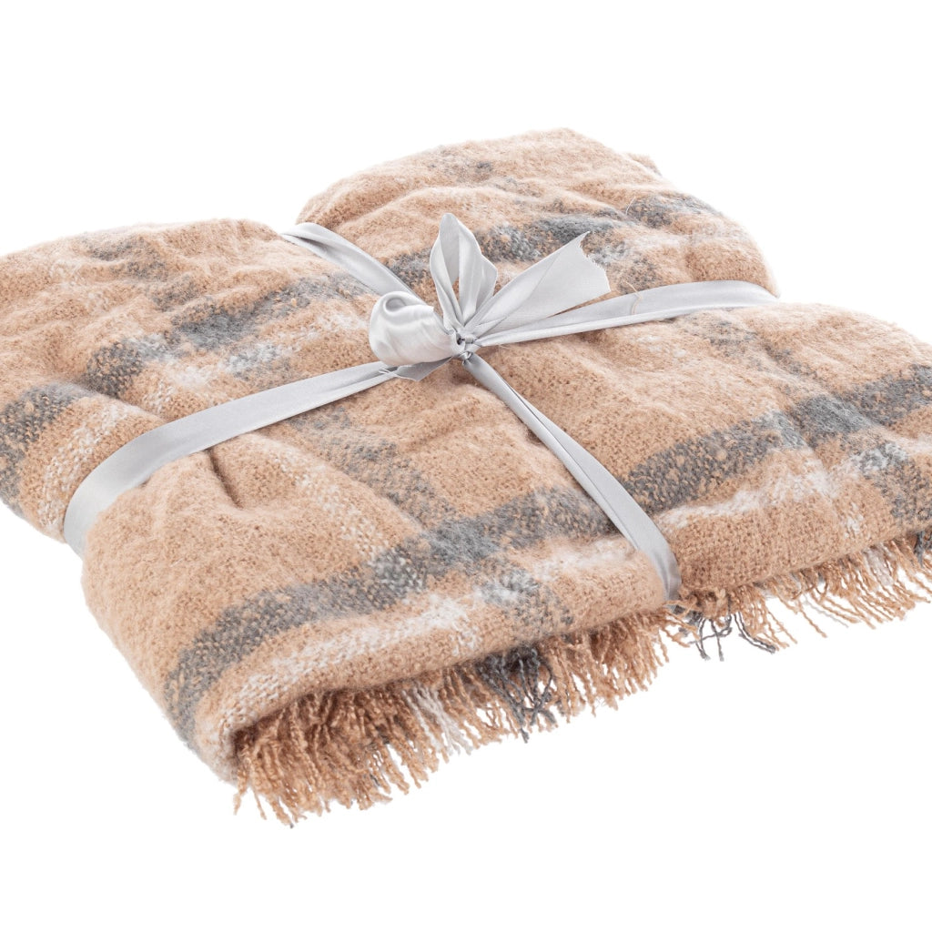 Coperta Gerhard beige cm 152x127