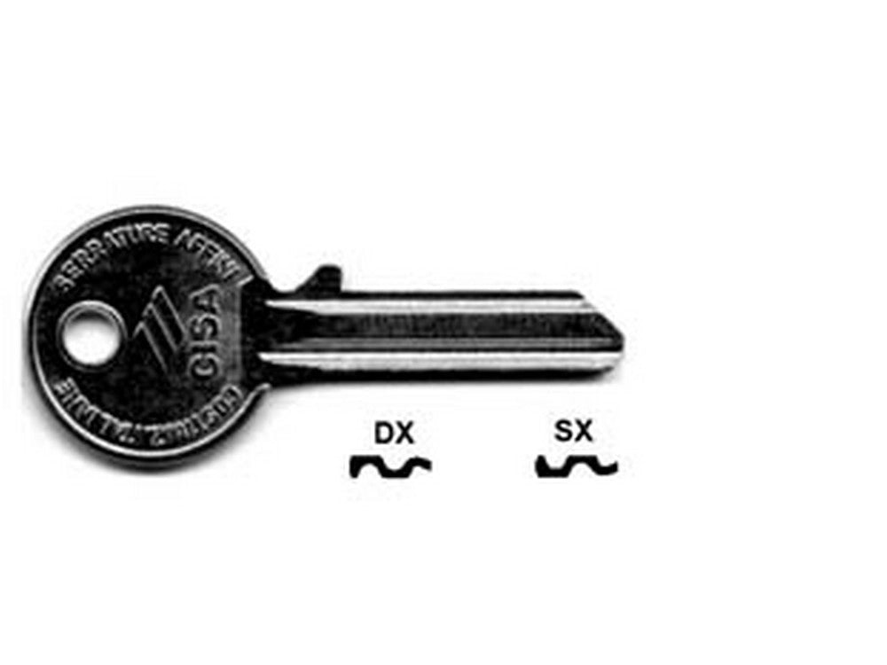 10pz chiavi 5 spine piccole 01410 - 01410002 sx (tipo silca cs 7r) cod:ferx.fer67980