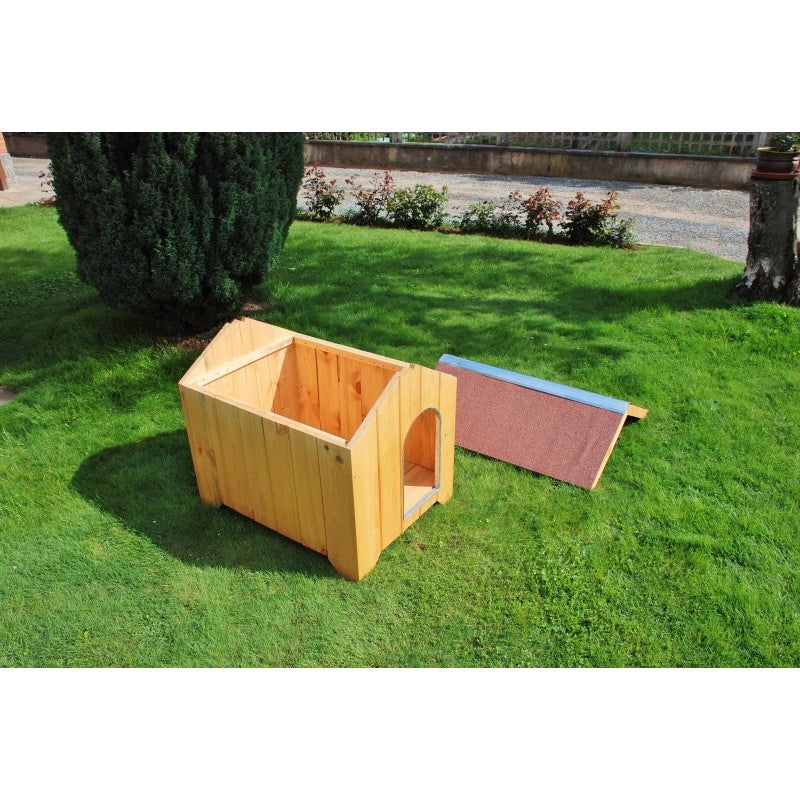 Cuccia per cani in legno, doghe  spessore 16mm Serie Super Dog - Mod. 500/02 - 120006