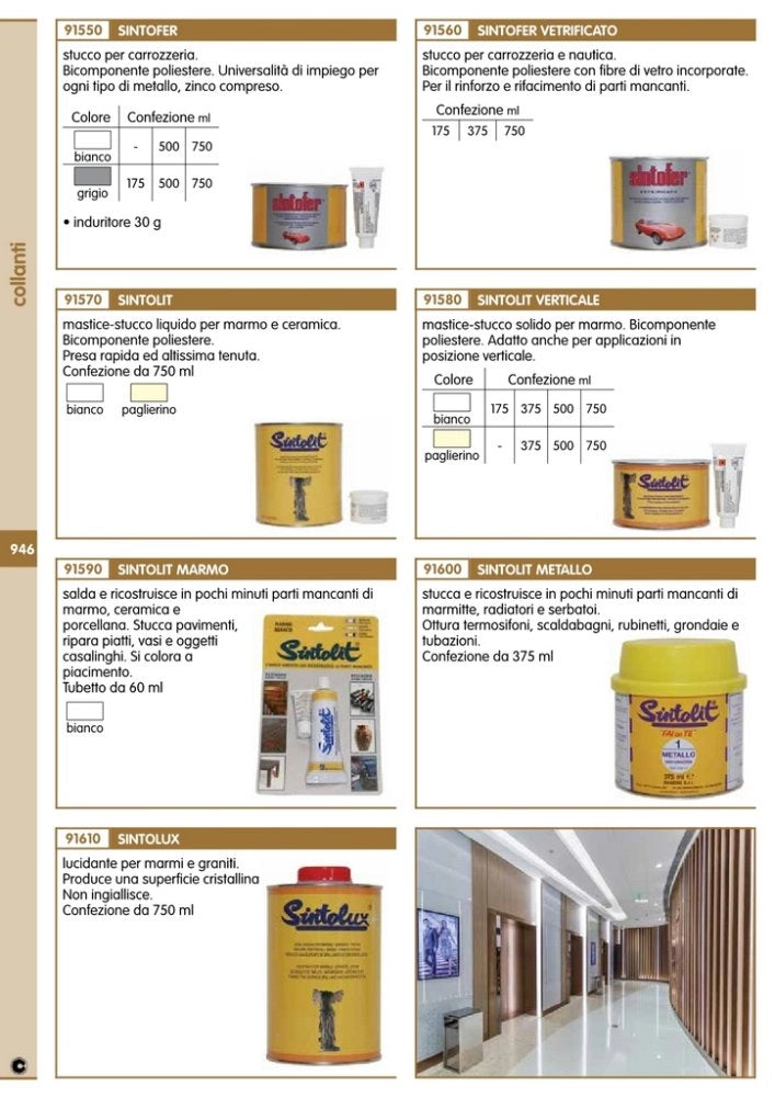 1pz sintolit marmo verticale bianco ml.175 cod:ferx.12218