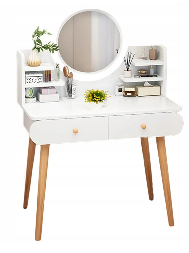Toeletta per Trucco 120x80x40 cm Ideale per Camera da Letto