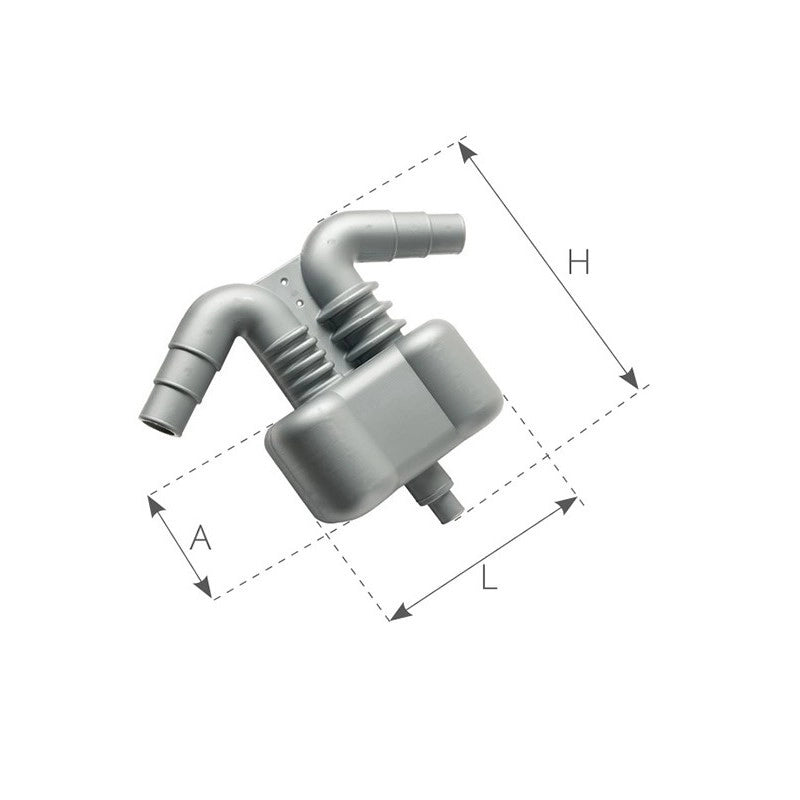 SEPARATORE ACQUA/GAS SEPARATOR GAS/WATER CAPACITY LT.4.5