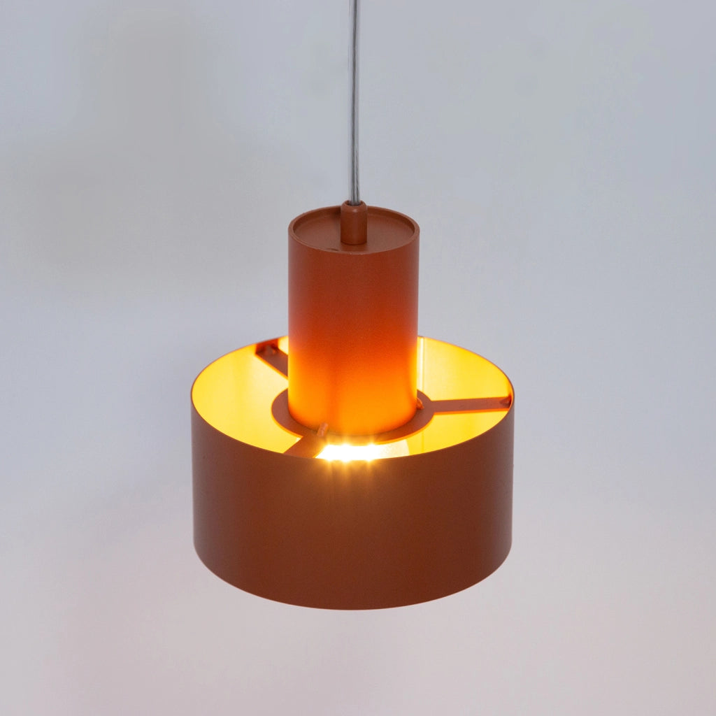 Lampada a sospensione RIF rotonda mattone Ø15cm E27 Sigma