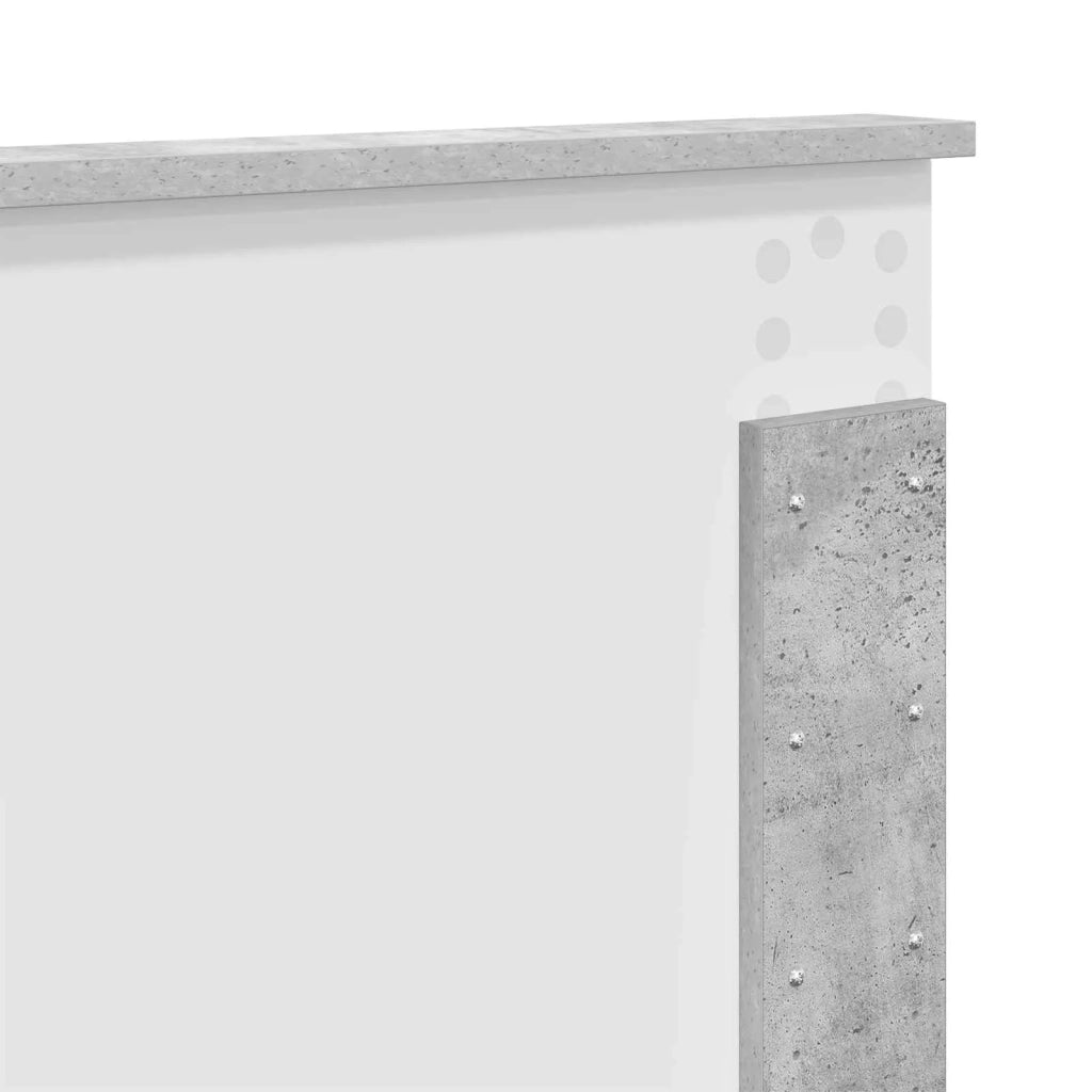 Testiera | Testata Grigio cemento Legno multistrato
