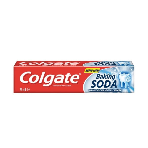 SET 3 CONFEZIONI DI COLGATE DENTIFRICIO BAKING SODA ANTIPLACCA 75ML