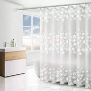 Douchegordino per Bagno 200x200cm - Douchegordino rapido asciugamento con grucce - Impermeabile e idrorepellente Douchegordino - con 12 anelli per Douchegordino - per doccia e bagno