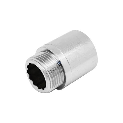 PROLUNGA FILETTATA MF IN OTTONE CROMO IBP- 1  x 20- IBP- pezzi 5