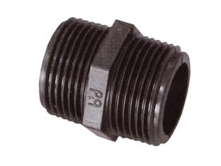 NIPLES (PP) FILETTATO MASCHIO MASCHIO IN POLIPROPILENE- - M 2 - 10 pezzi