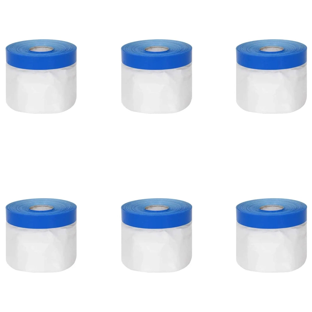 Film adesivo per mascheratura 6 pz Trasparente e Blu CFW4607426