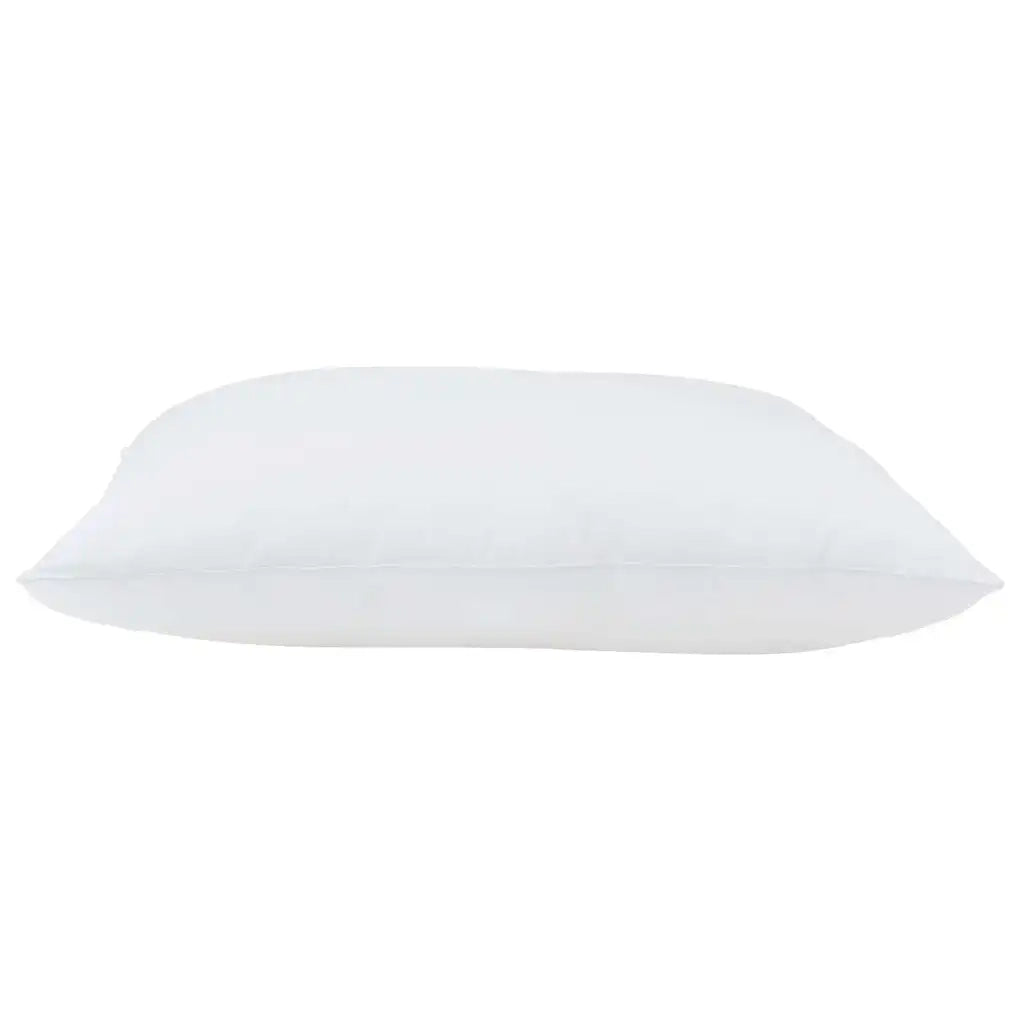 Cuscino 2 pcs Bianco 70 x 60 x 20 cm Cotone e Poliestere 42007809