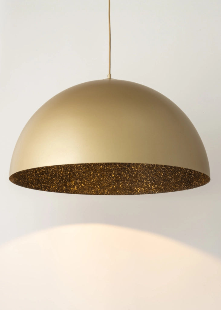 Lampada a sospensione Sfera oro/nero Ø70 E27 Sigma Lighting