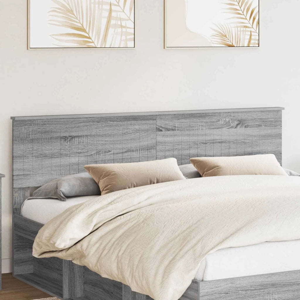 Testiera | Testata Grigio Sonoma Legno multistrato