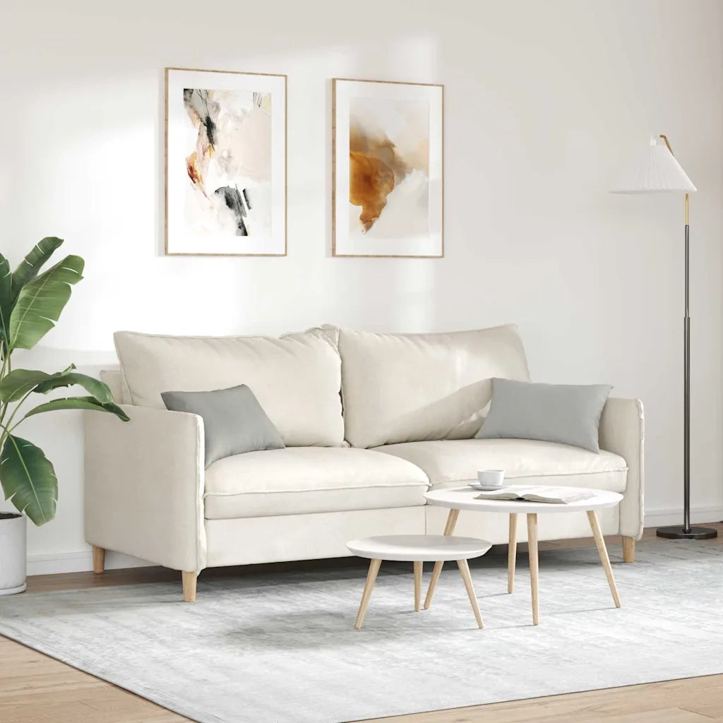 Cuscini da Divano 2 pcs Grigio chiaro 50 x 30 cm Tessuto 42013640
