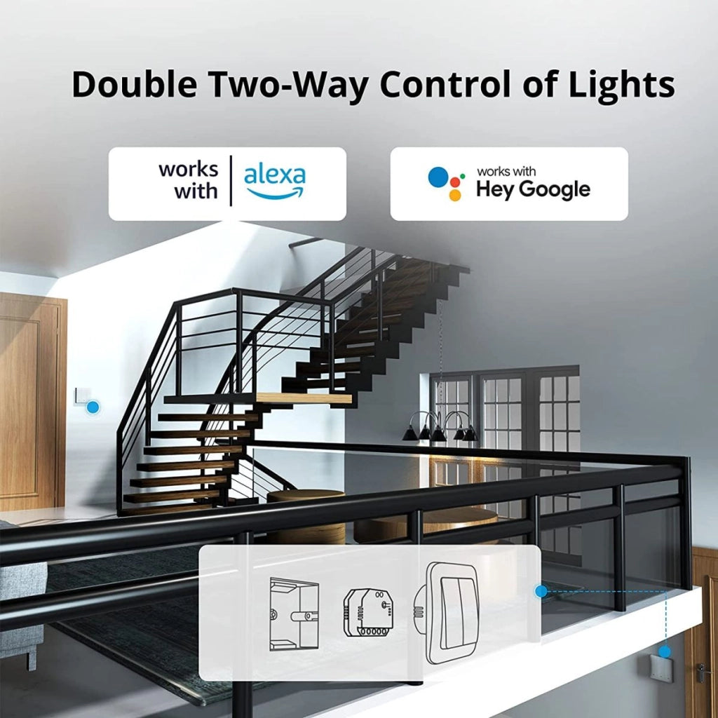 SONOFF Dual R3 Switc Rele' Smart WIFI 2 canali per Tapparelle