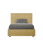 Letto 1 Piazza e Mezzo 120x210 cm Senza Rete Mika Ocra