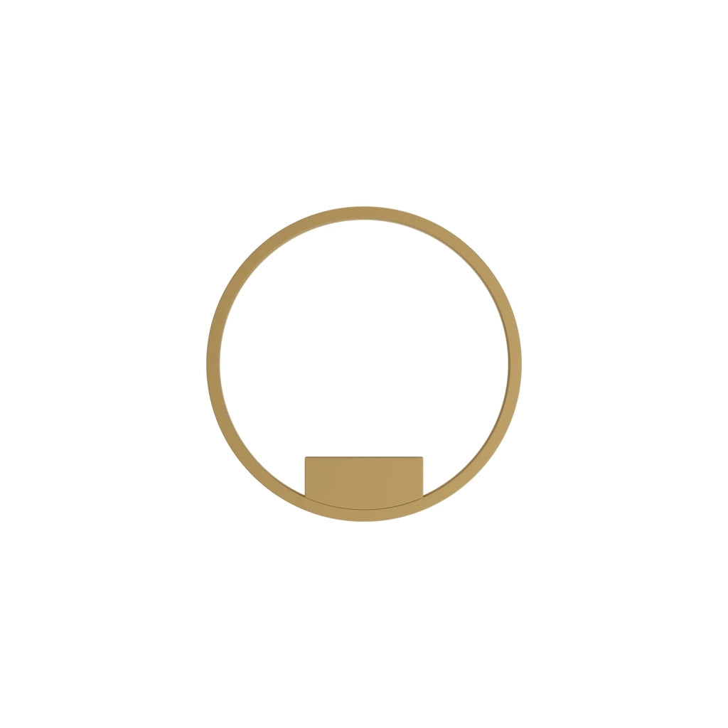 Maytoni Applique moderna Rim 1 luce LED integrato ottone alluminio