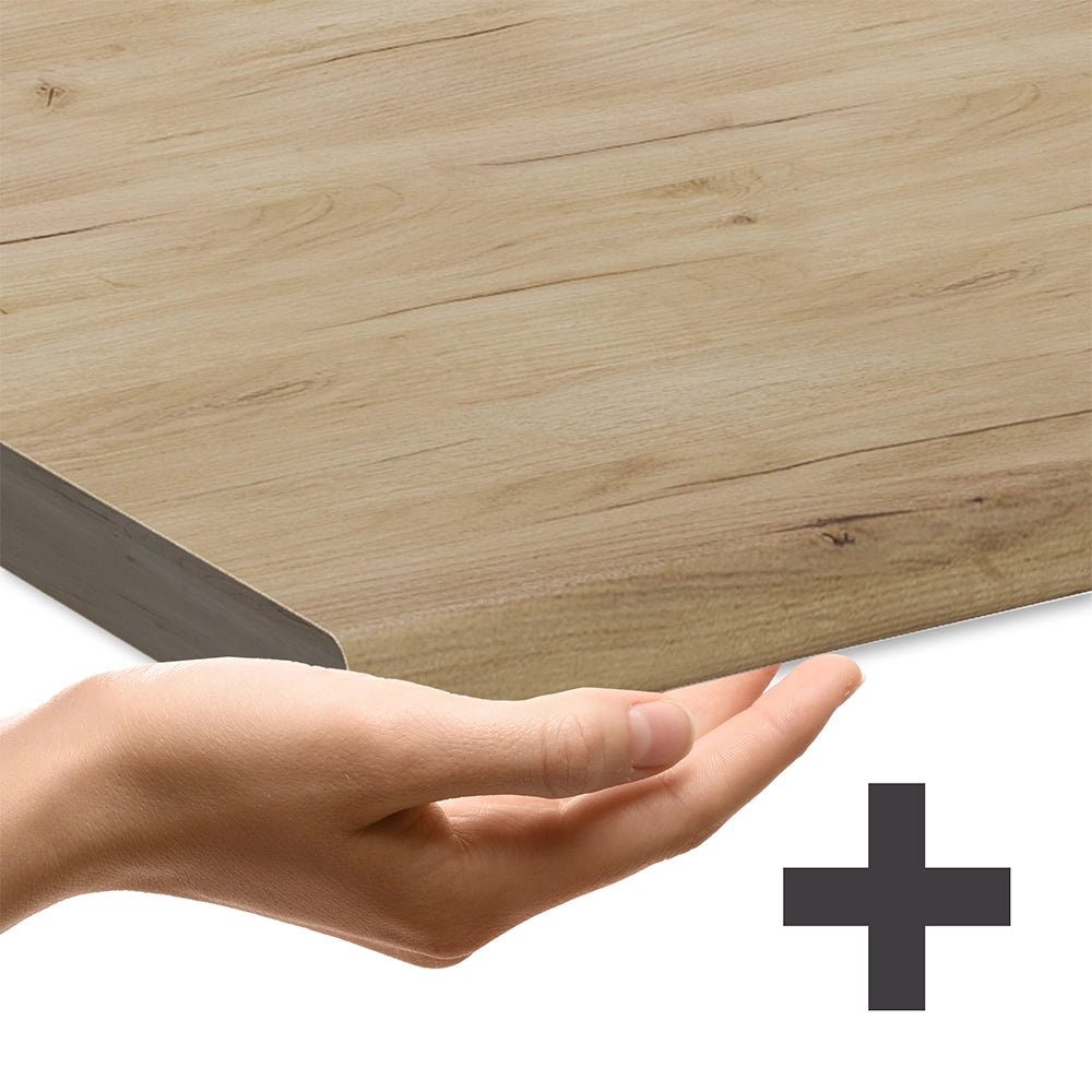 Vicco Coperchio per lavastoviglie Bianco lucido 60 cm , PL Rovere