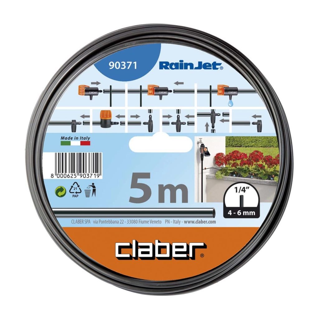 TUBO PER MICROIRRIGAZIONE CAPILLARE IN BLISTER- - mt.5 90371 - 2 rotolo CLABER