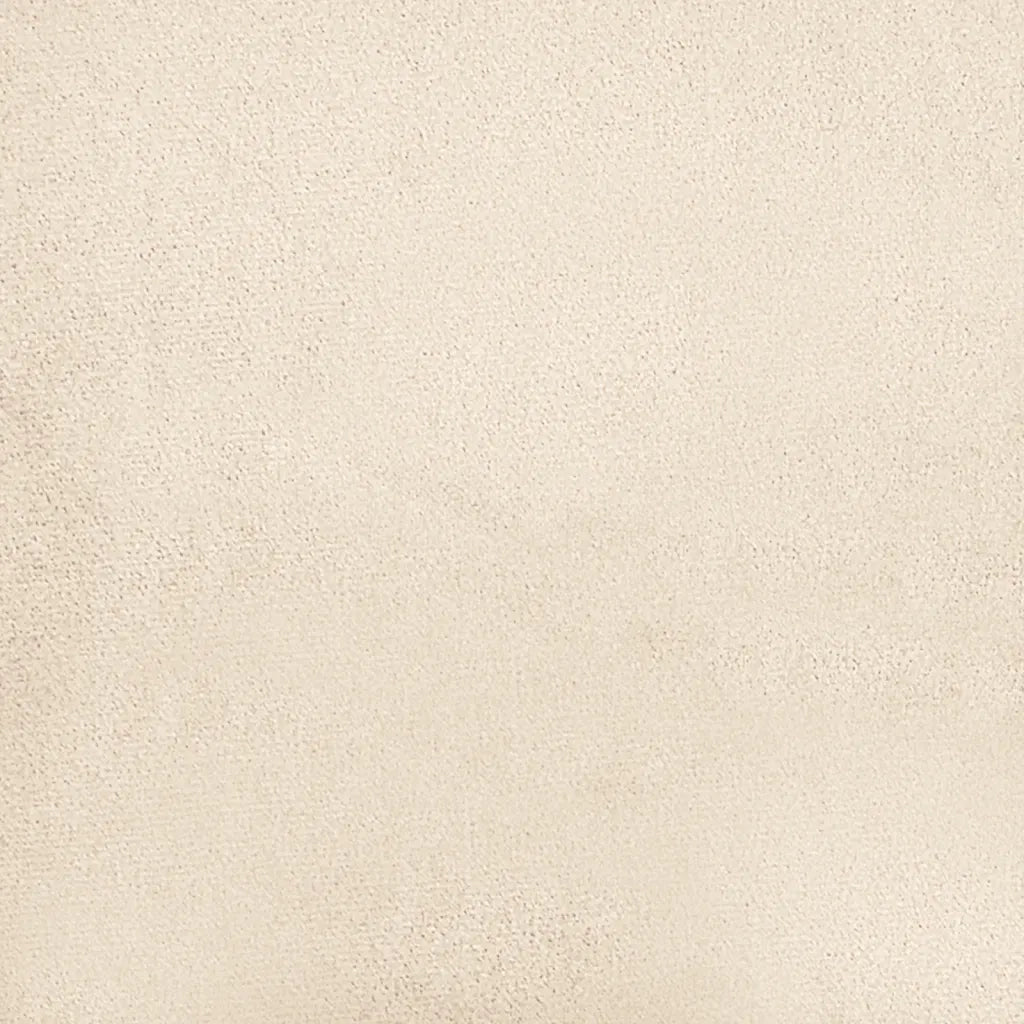 Divano a 2 Posti con Cuscini Beige 140 cm Tessuto Microfibra