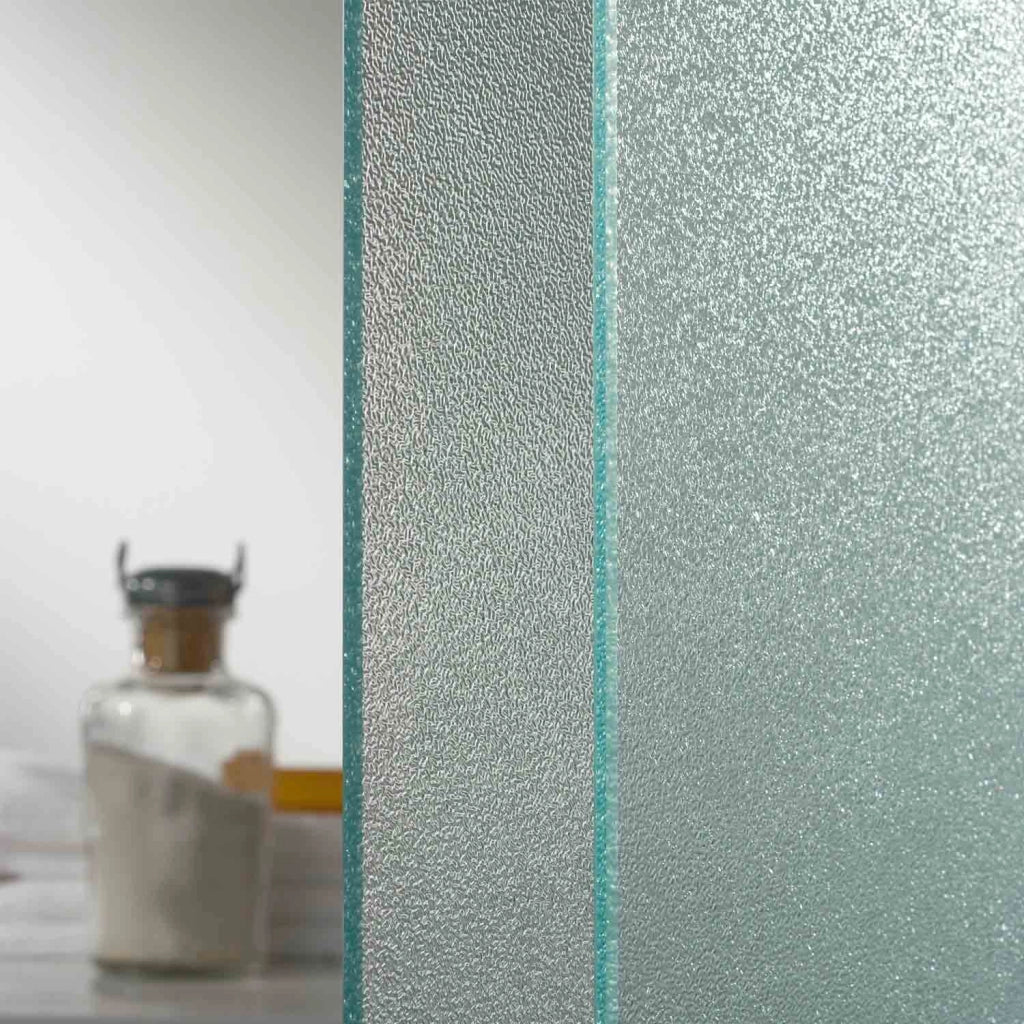 Box Doccia Angolare 80x160 cm 2 Ante Scorrevoli in Cristallo Opaco 6mm H185 Fosterberg Kolding Duo