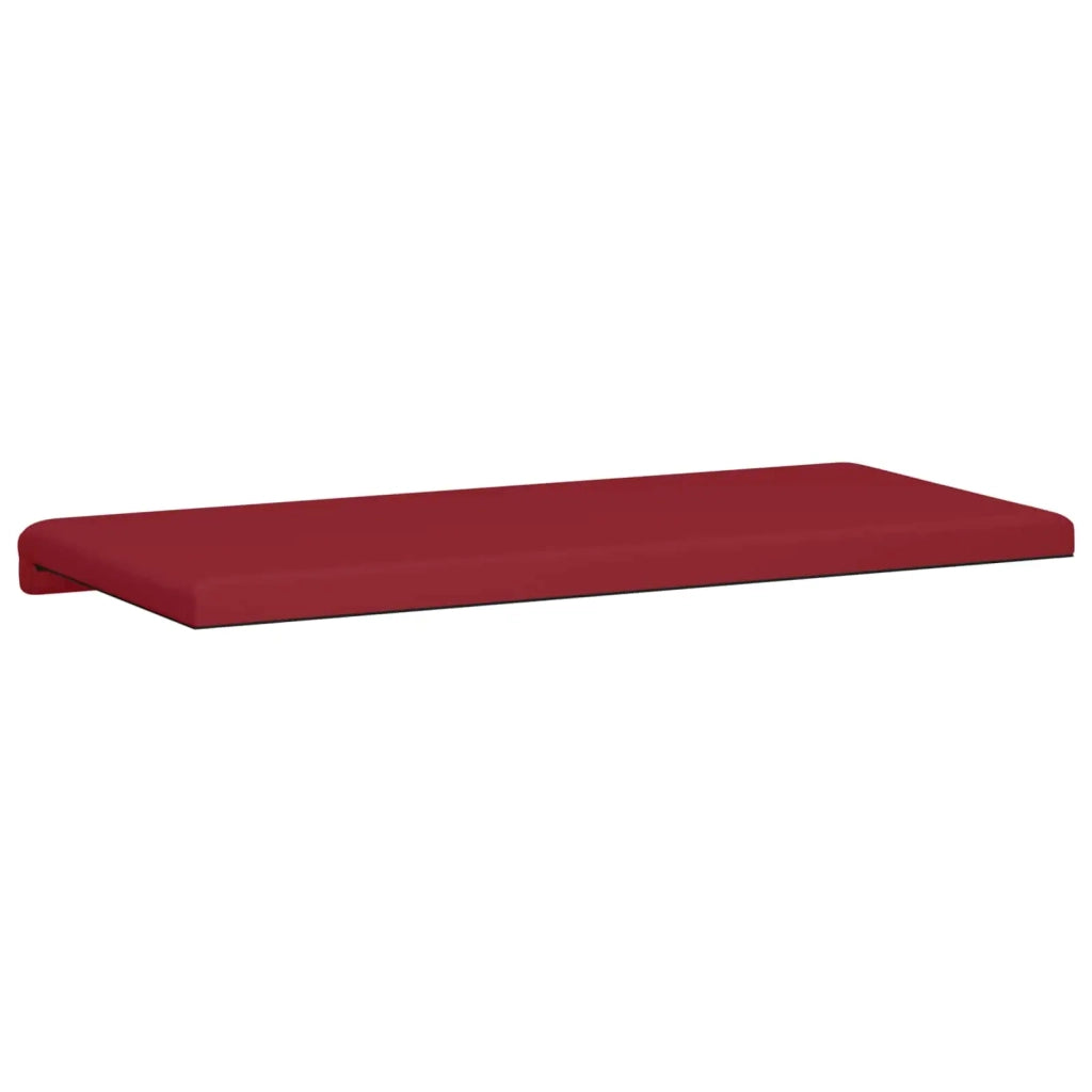 Cuscino per panchina Similpelle Rosso Vino Profondità 35 cm 42043268