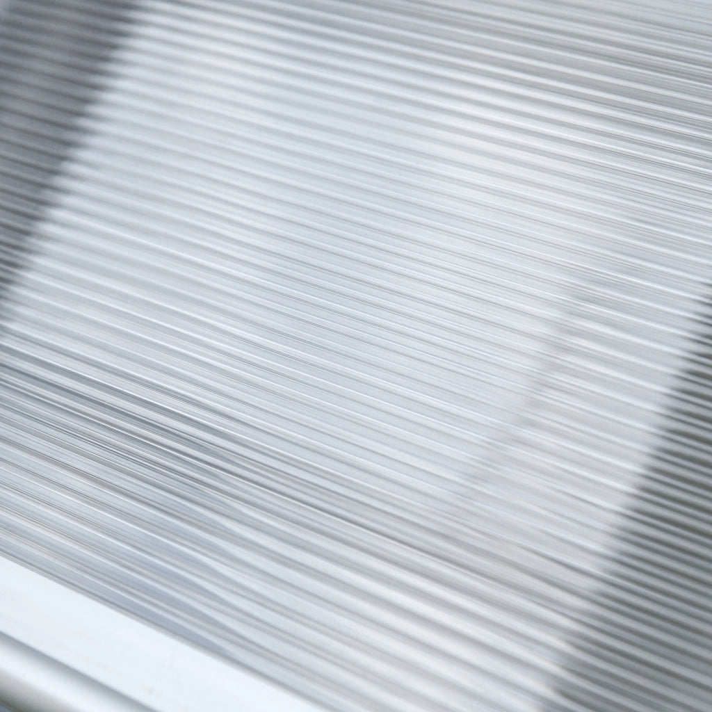 Pensilina Policarbonato ¨C Xylo ¨C Trasparente 110x60x18cm Alluminio Esterno Porte Finestre