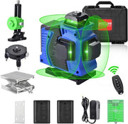 Laser Waterpas con 16 Linee e Nivellamento Automatico per Misurazioni Precise