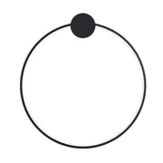 Lampada Da Parete Led App1389-cw Black 50cm