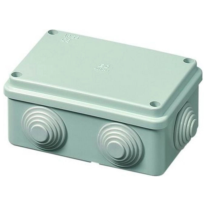 Elettrocanali EC400C5 Serie 400 Scatola di Derivazione Stagna IP55 150x110x70 mm ABS IK08 colore Grigio