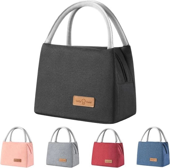 Lunchbox isolata - impermeabile - portatile - nero