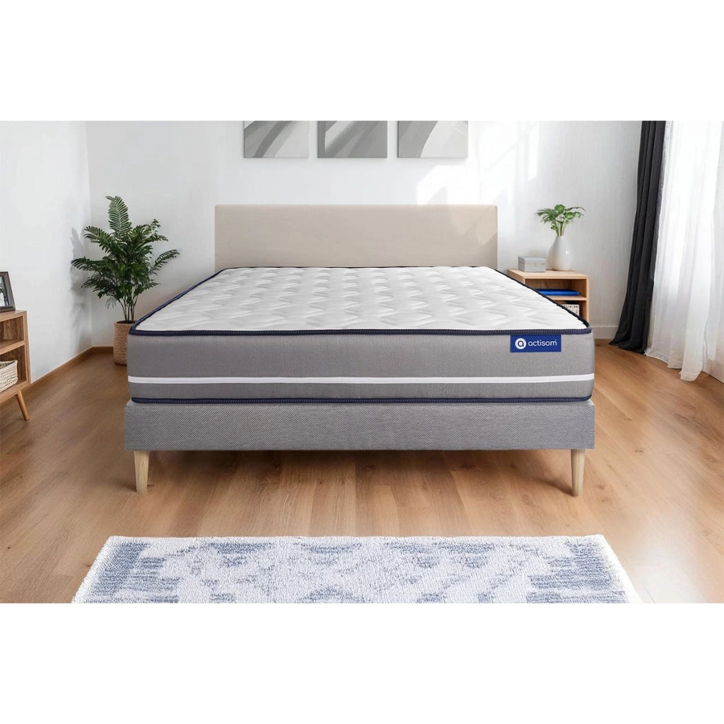 Kit rete e materasso Actimemo pur 135x190cm - Spessore : 20cm- memory foam - rigido