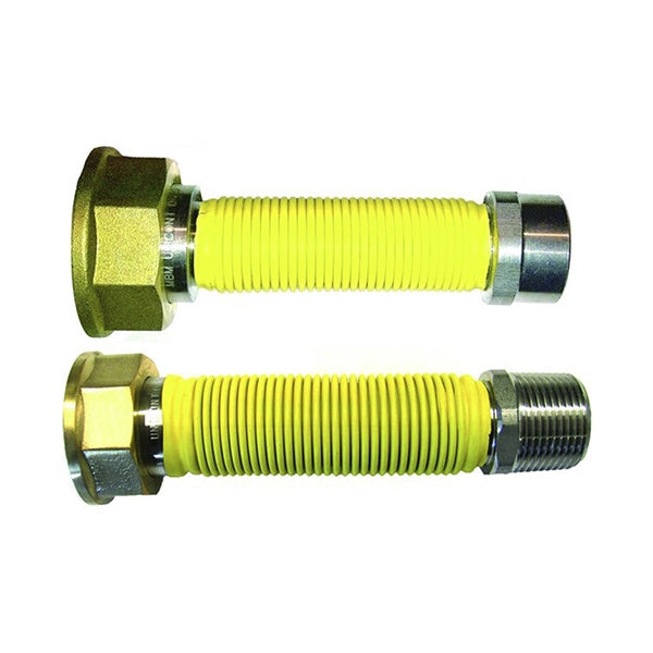 Tubo flessibile gas per contatore 3/4-1'' M-F 200/400 mm