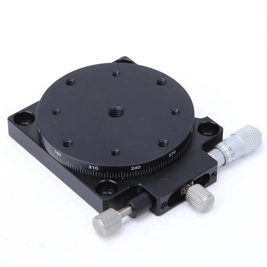 Tavolo Slittabile con Piattaforma Precisa - Tavolo Trimming - Dimensioni φ60 mm - Componenti Duraturi - Tavolo Regolabile