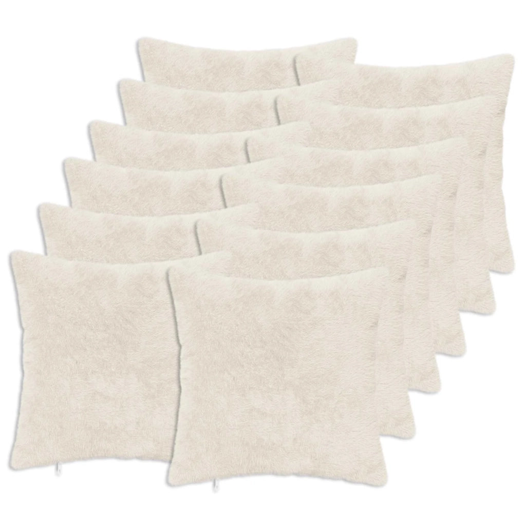 Federa 12 pz HEERLEN Bianco 45 x 45 cm 910689