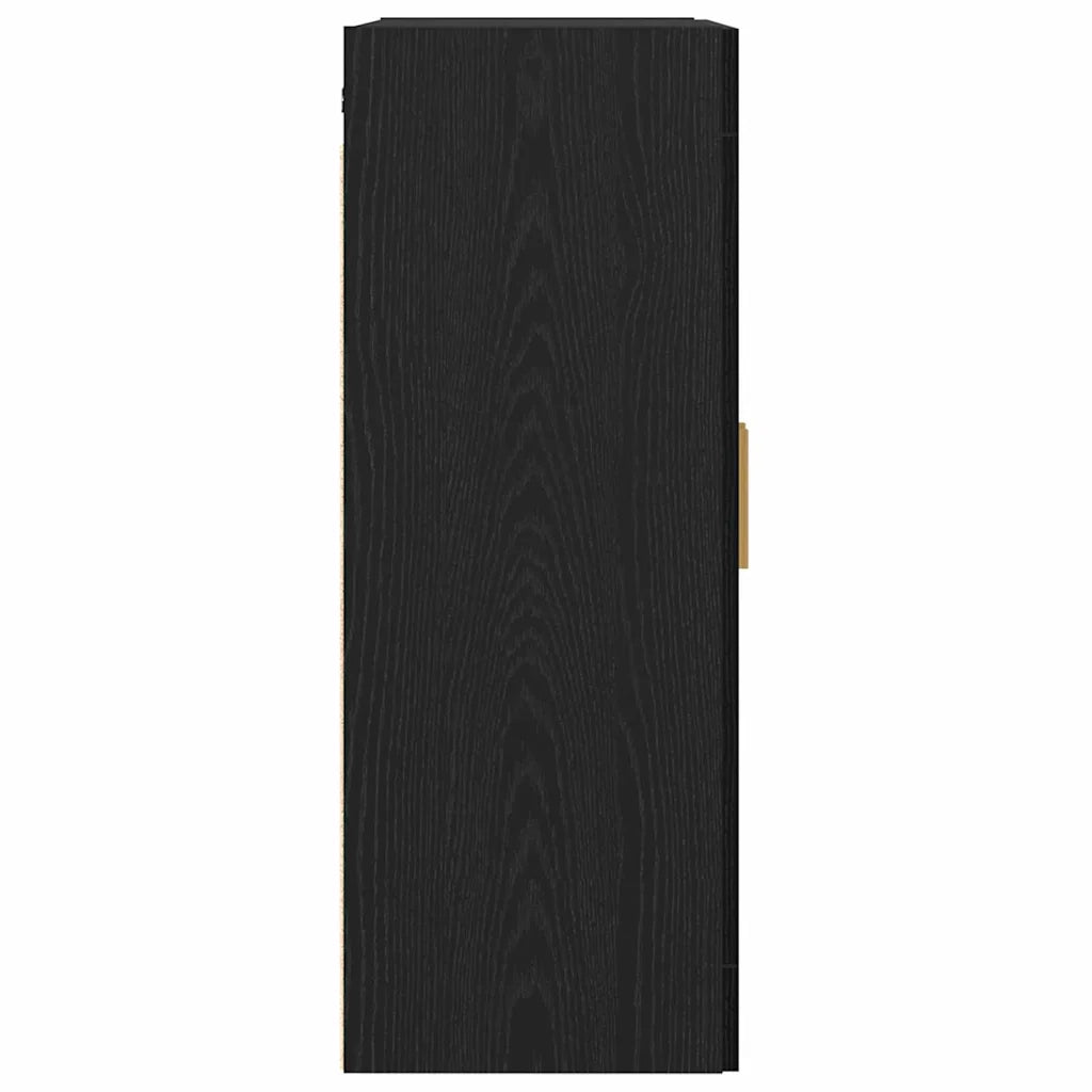 Armadietto a muro Rovere Nero 69,5 x 34 x 90 cm 862110