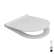 SEDILE WC IN TERMOINDURENTE SOFT CLOSING MAYKA Bianco coprivaso copriwater