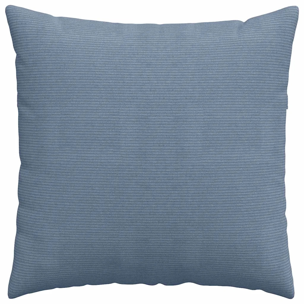 Cuscini da Divano 2 pcs Blu 60 x 60 cm Tessuto in Cords 42014035