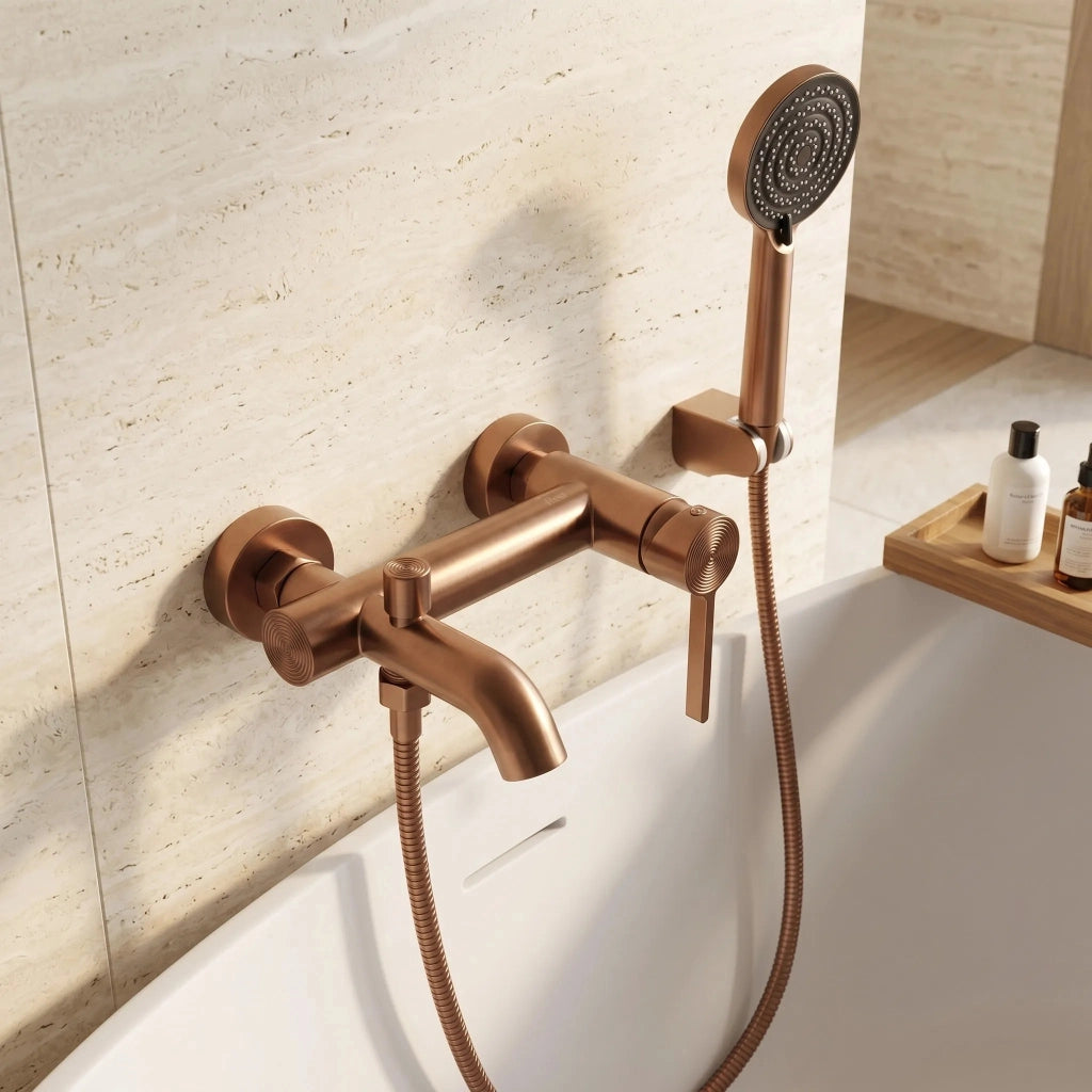Rubinetto Da Vasca Rea Foster Brush Copper