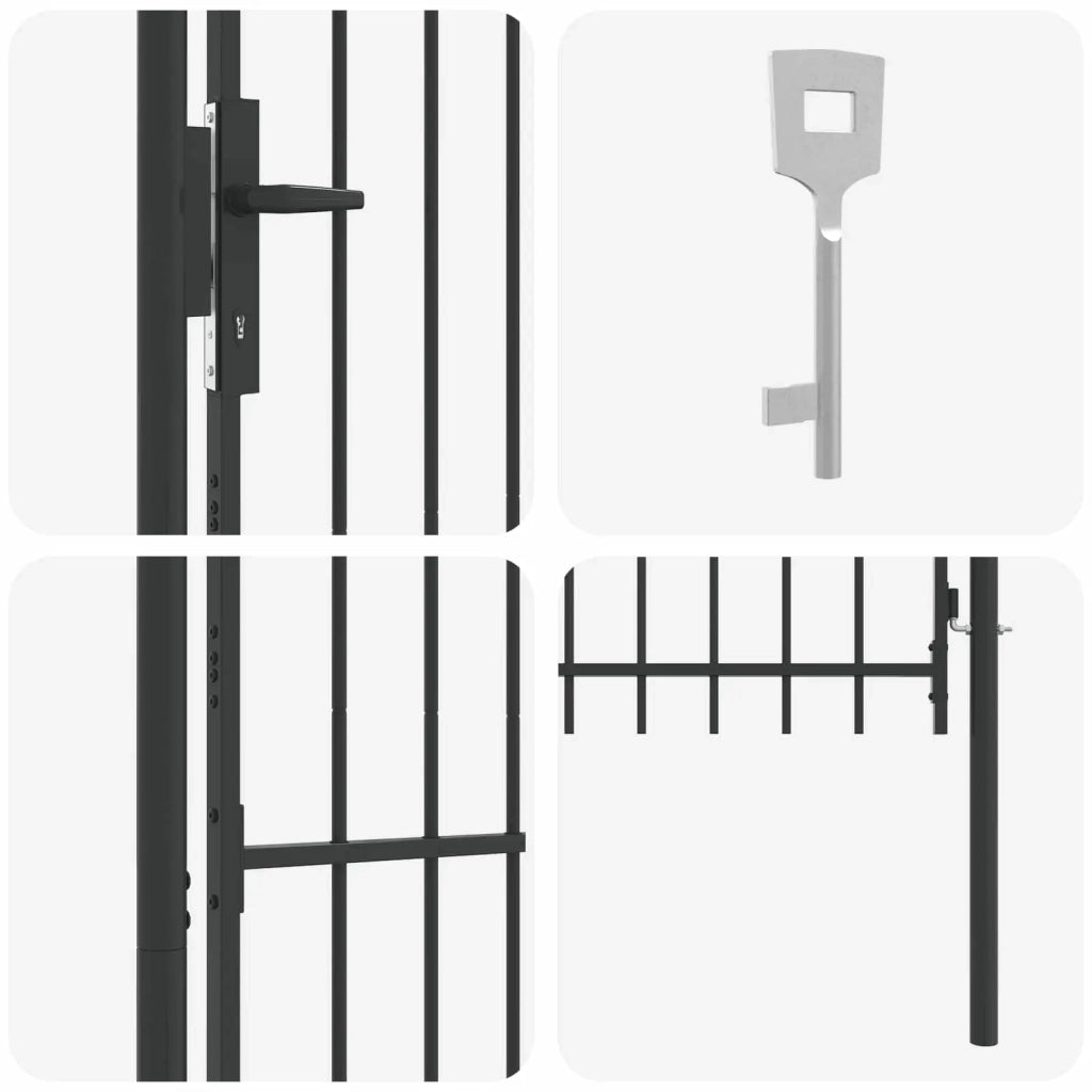 Cancello per recinzione BOXTEL 103 x 200 cm 42008869
