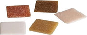 Misto mozaico 2x2cm, circa 350 pezzi, latta 1kg, mozaico di vetro, pietre di vetro, tonalità naturali
