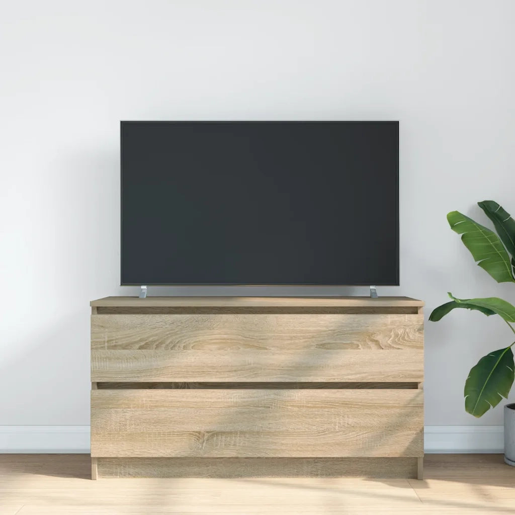 Mobile TV | Armadietto TV | Mobile Porta TV Rovere Sonoma 100x35x54 cm in Legno Multistrato