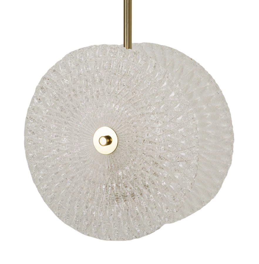 LAMPADARIO GLASS CM 35X18X80