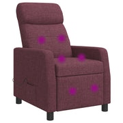 Poltrona Massaggiante Viola Tessuto 42035068