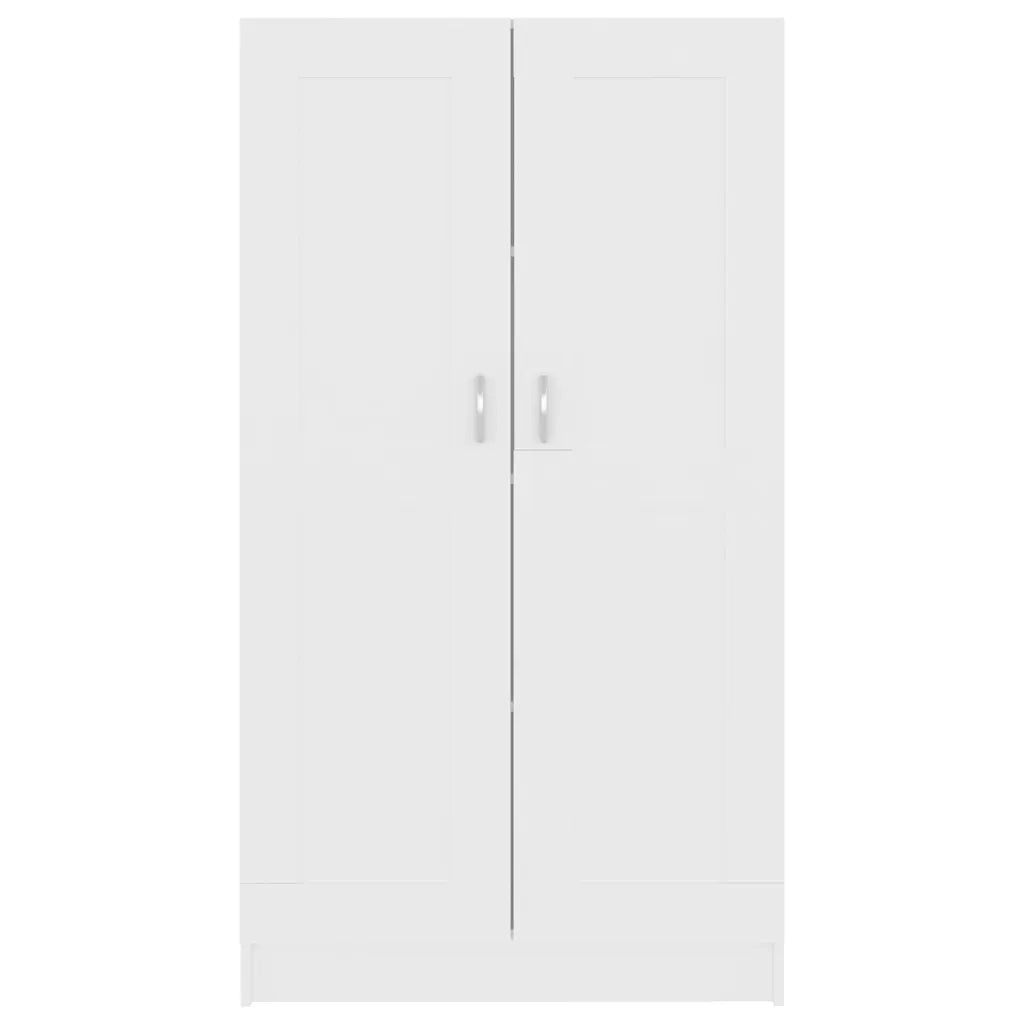 Libreria Bianca 82,5x30,5x150 cm in Legno Multistrato