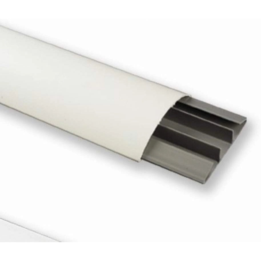 CANALE A PAVIMENTO 2000X75XH17MM BIANCO