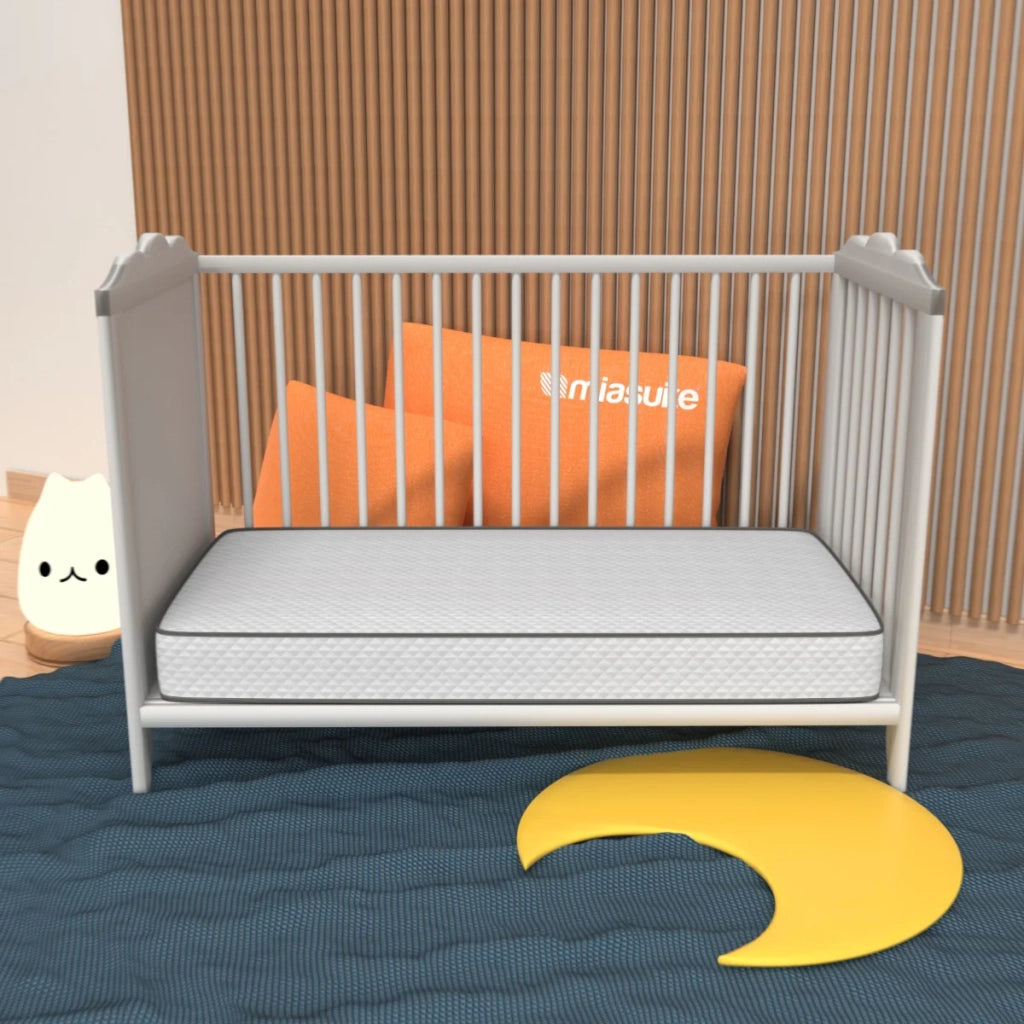 Materasso per Culla 60x125, alto 16 cm - Waterfoam, Anallergico, Antiacaro | Primavera Baby
