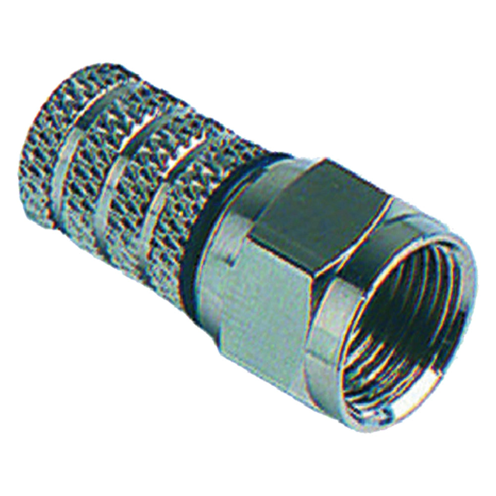 CONNETTORE 'F' PER CAVI SAT Ã? 5,0 mm - busta appendibile 6 pz