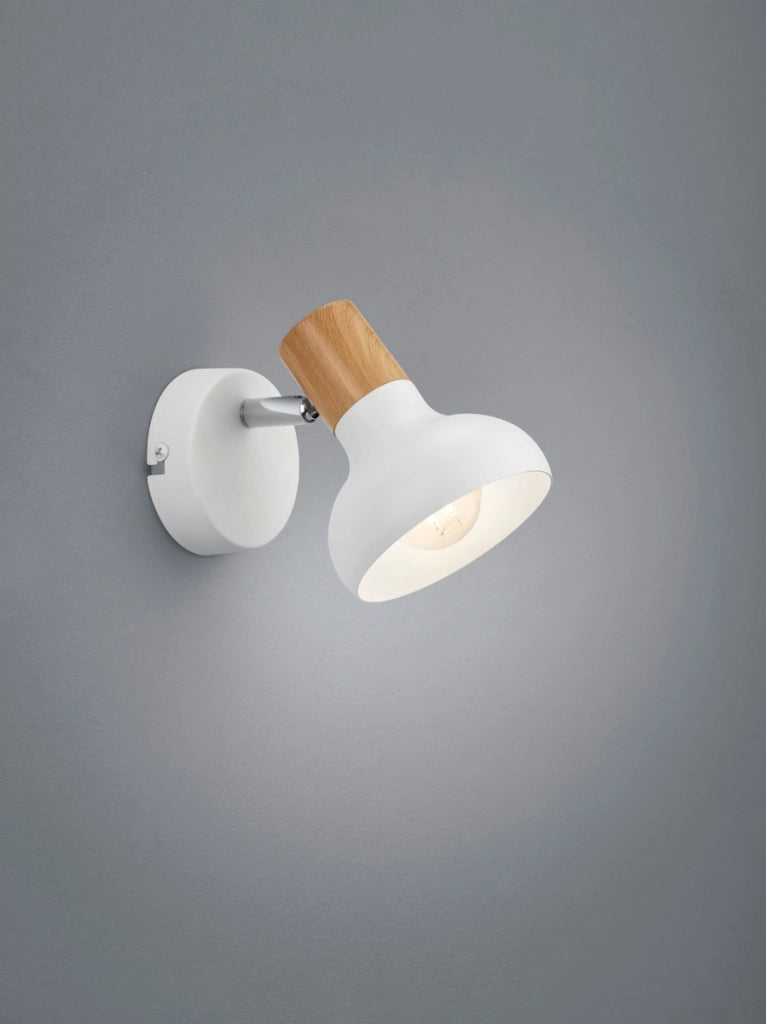 Lampada parete/soffitto bianca LATIKA 1xE14 10W RL