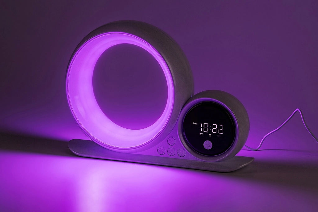 Lampada da tavolo bianca moderna RGB LED Bluetooth 5W Rabalux