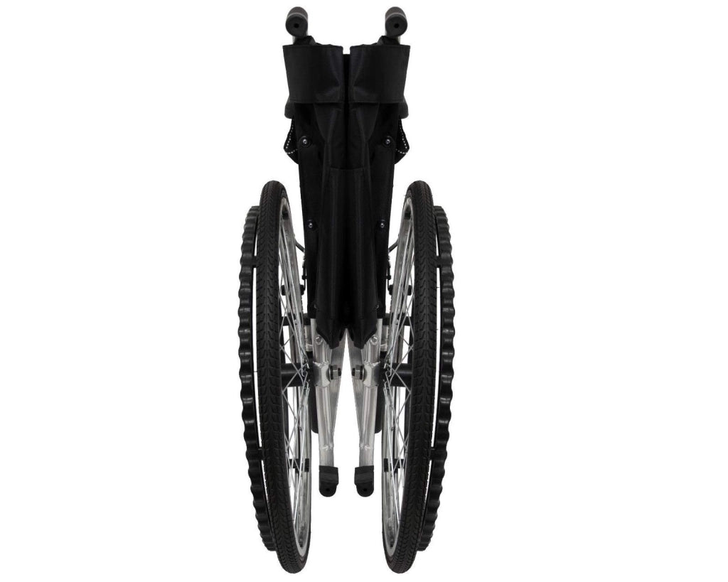 Carrozzina Per Disabili Anziani Leggera Ad Autospinta Pieghevole Telaio Robusto Ergonomico In Acciaio Con Auto Spinta Cintura Di Sicurezza Braccioli Poggiapiedi Estraibili Grigio